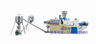 PVC雙螺桿造粒機 高清大圖展示與塑料加工核心設備詳解